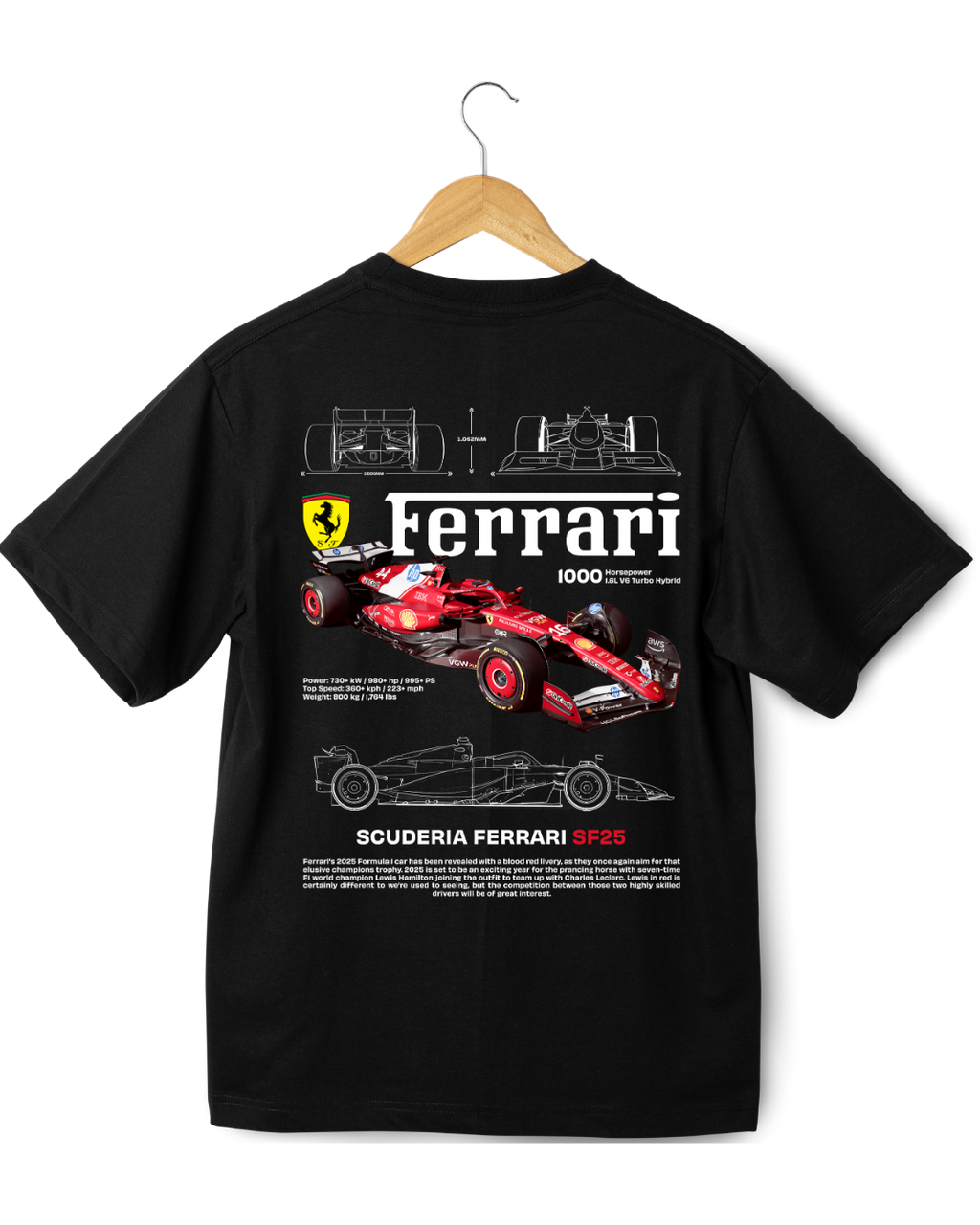 Playera Scuderia SF25