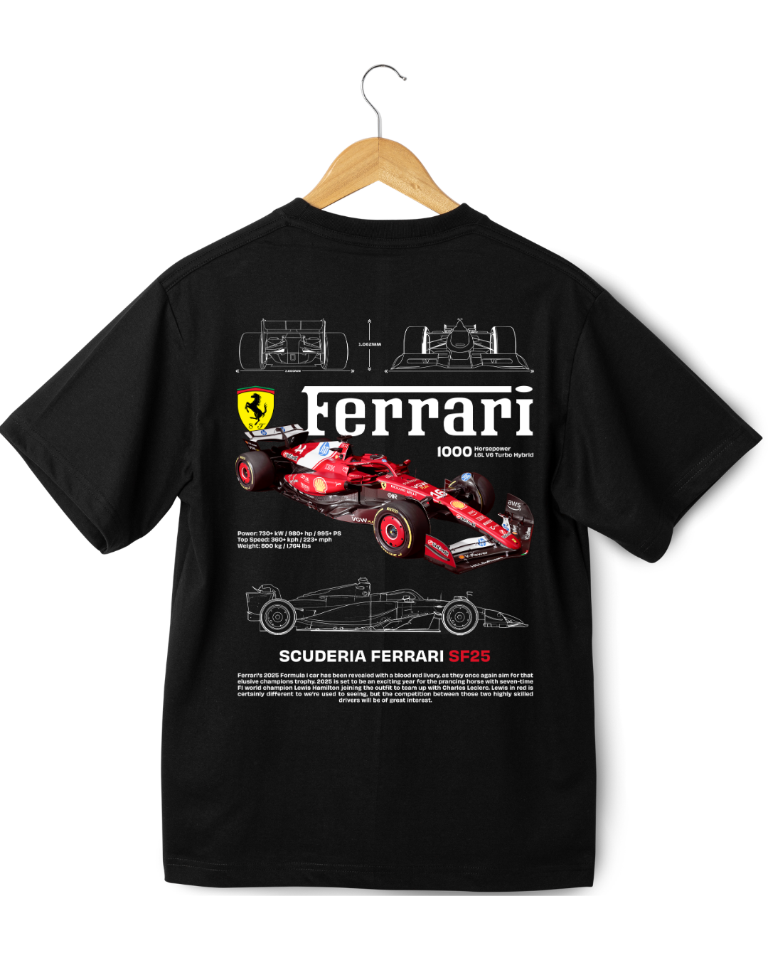 Playera Scuderia SF25