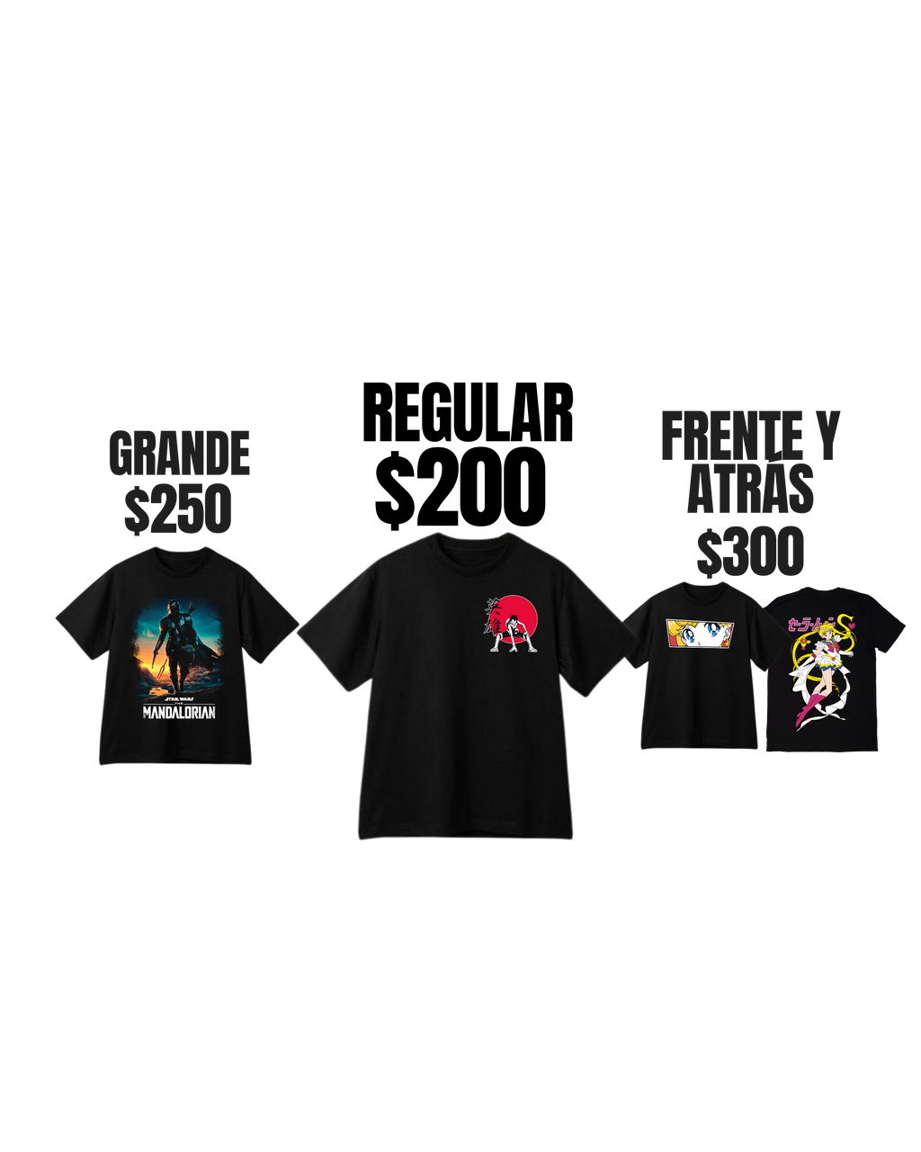 Custom T-shirt (Add your own design)