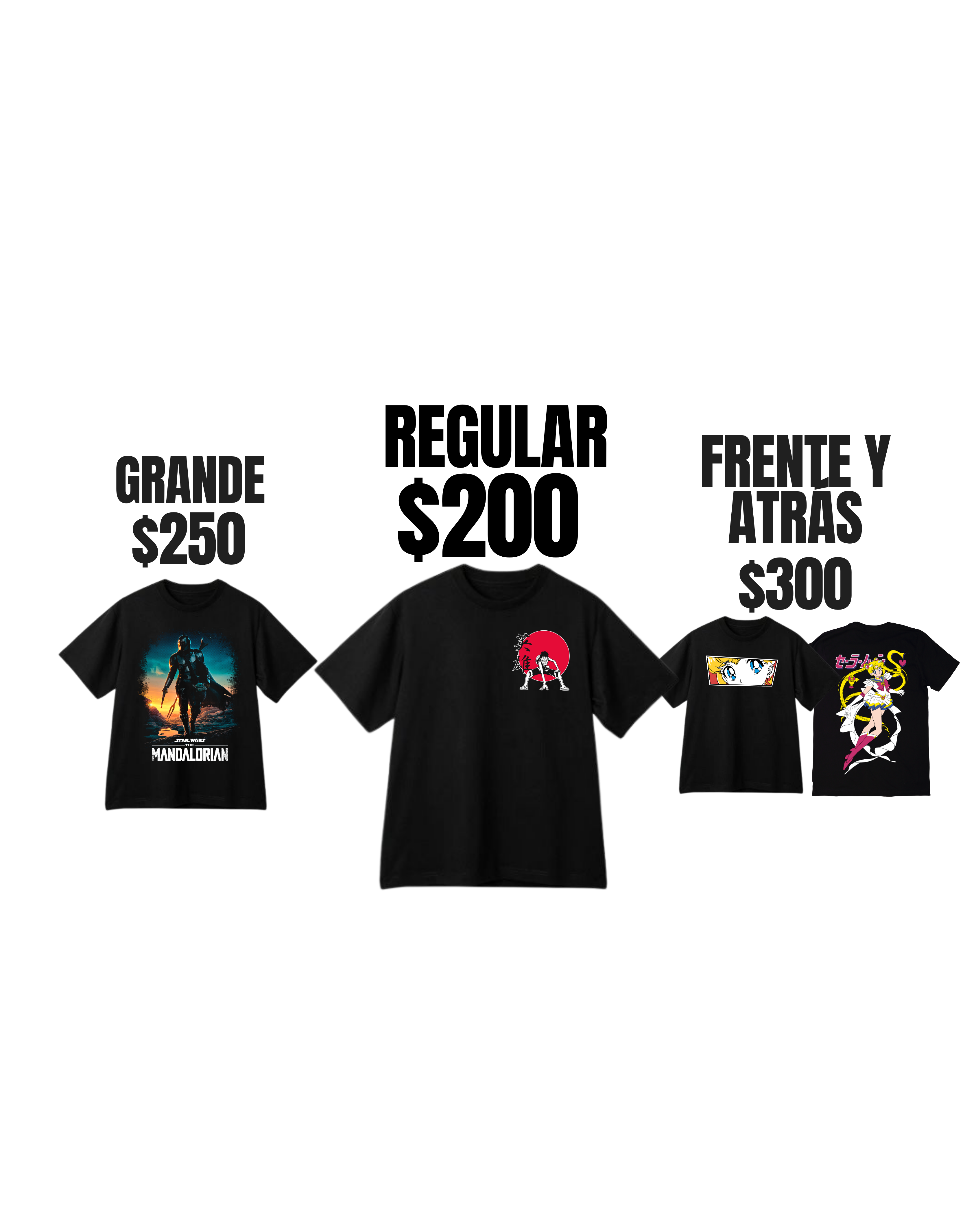 Custom T-shirt (Add your own design)