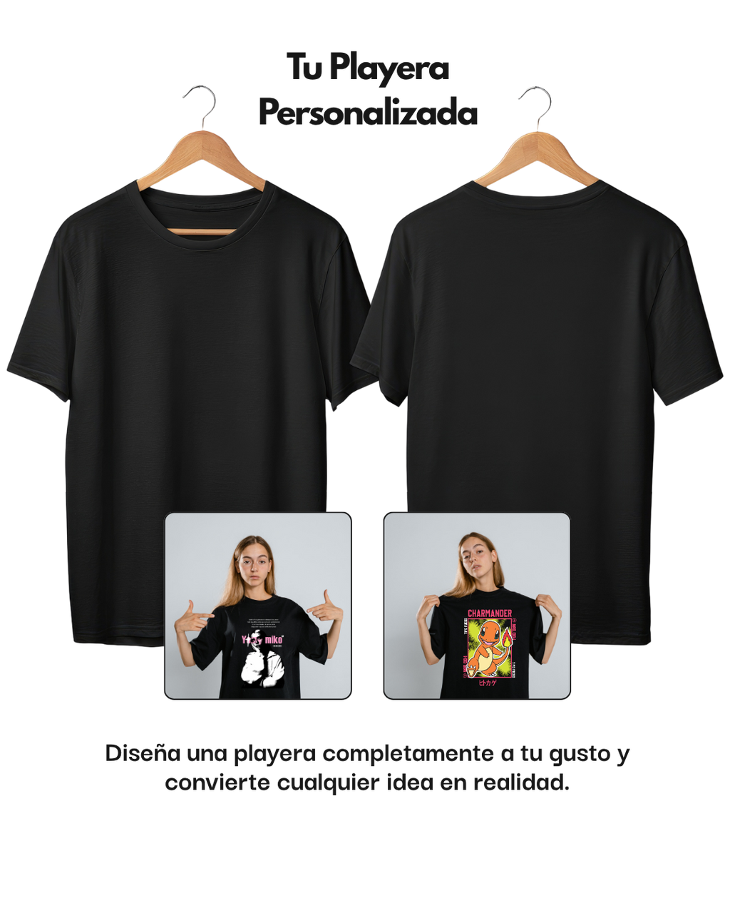 Custom T-shirt (Add your own design)